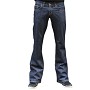 Flare jeans wijde pijpen broek heren den Flare jeans wijde pijpen broek heren den